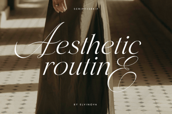 Aesthetic Routine: A Font Pairing for Timeless Design