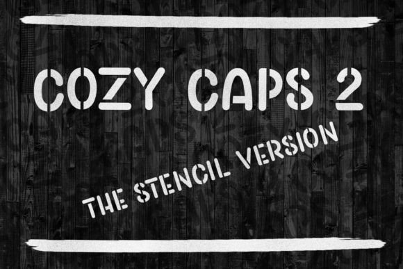Discover the Bold, Handwritten Charm of Cozy Caps 2
