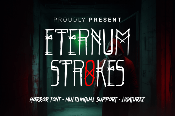 Eternum Strokes: A Typeface Forged in Mystery and Time