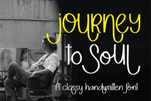 Journey to Soul: A Cheerful, Luxury Handwritten Font