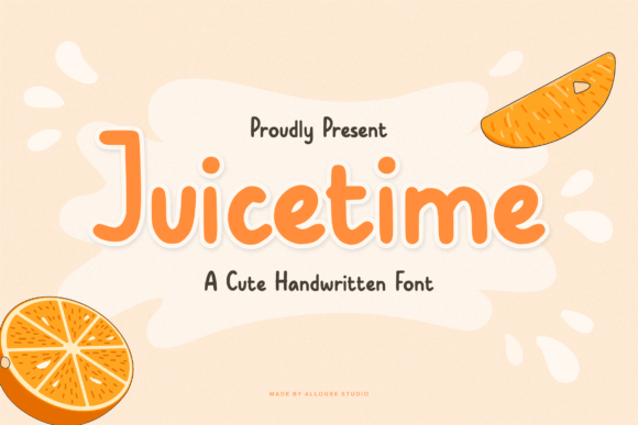 Juicetime: A Playful Display Font for Modern Design