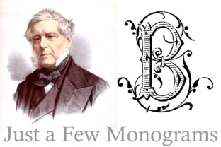 Just a Few Monograms: A Classic Font for Timeless Design