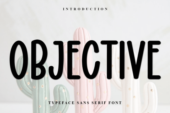 Objective Font: Holiday Magic for Your Designs