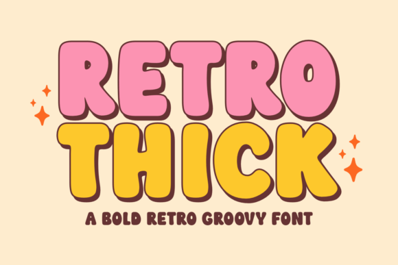 Retro Thick: A Timeless Font for Modern Design
