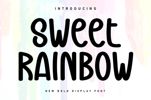 Sweet Rainbow: A Playful Handwritten Typeface