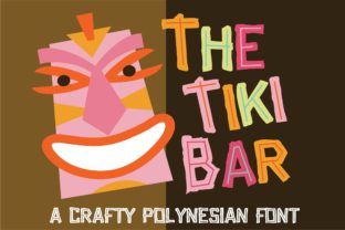 Tiki Bar: A Whimsical Font for Creative Projects
